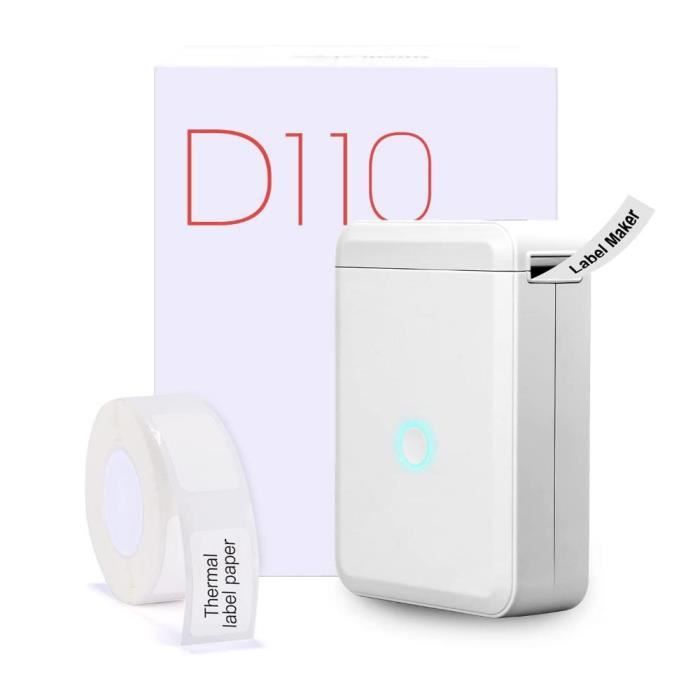 NIIMBOT-Mini étiqueteuse de poche portable D101, fabricant d'étiquettes sans encre pour téléphone portable, bureau à domicile, utilisation en magasin, impression avec nom  7