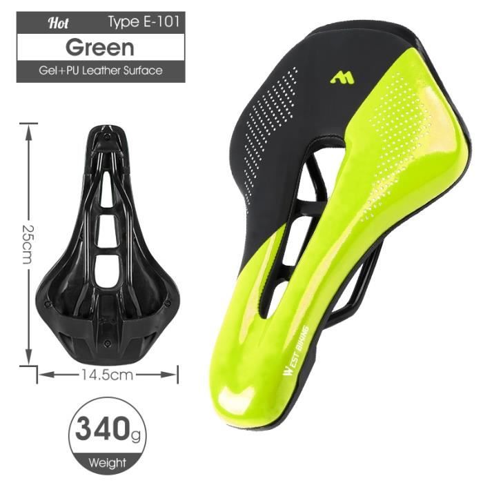 Selle De VTT Ergonomique Avec Zone De Relief – Coussin Confortable Pour Homme/femme, Vélo Route Ou Appartement - 8