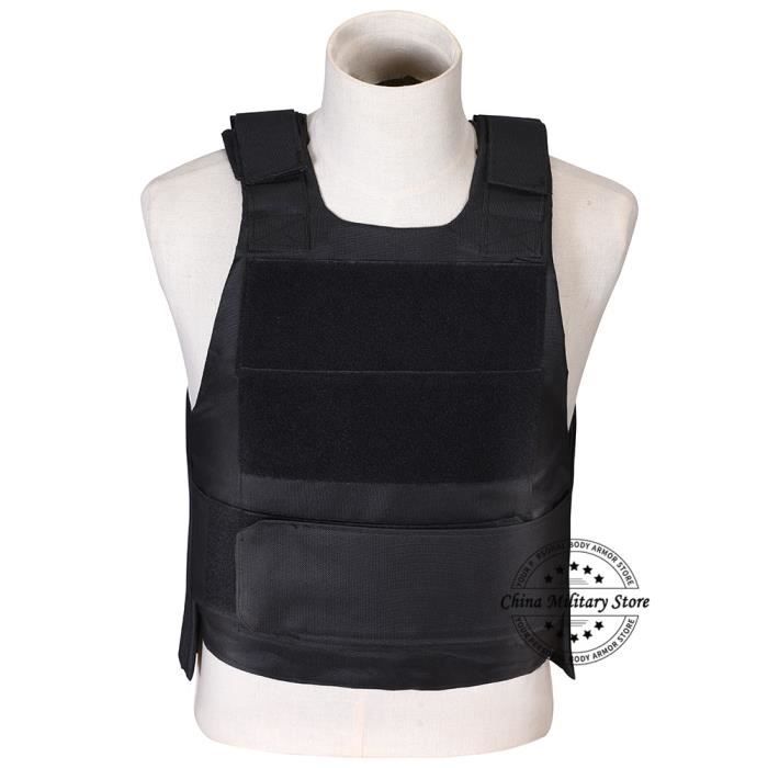 Gilet best sale militaire noir