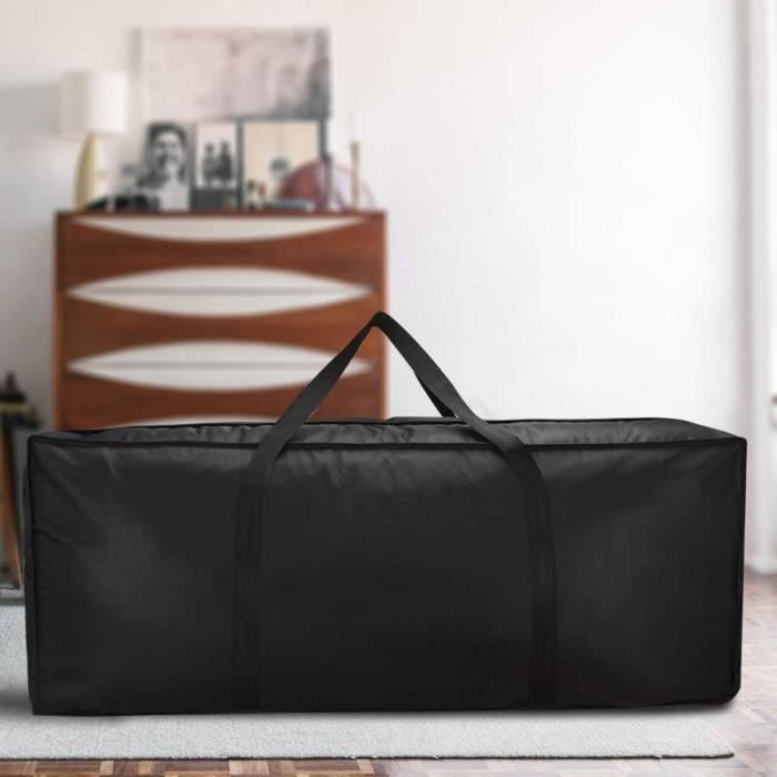 ARAMOX Sac de rangement pour meubles étanche 210D Oxford Housse de sac de rangement de coussin de meubles dextérieur étanche à