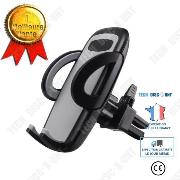 Porte-gobelet de Voiture pour Ventilation, Support pour Téléphone Portable - Avec Porte-bouteille de 7,5 cm de Diamètre - Support pour Boissons, pour Grille d'aération de Voiture