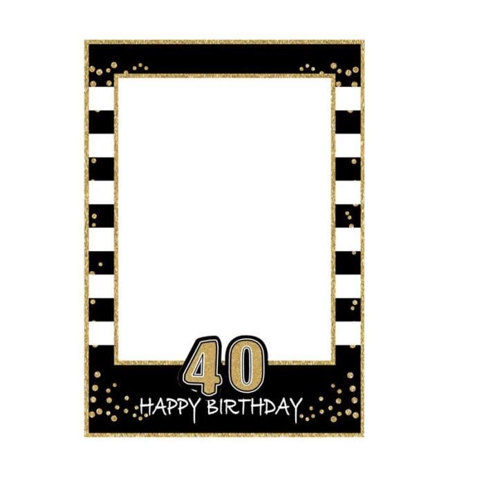 Bijoux Fete Cadre Photo Pour Anniversaire 1 16 21 21 25 30 40 50 60 Cadre De Decoration Pour Fete D Anniversaire Pour Type 40 A Cdiscount Maison Bijoux Fete Cadre Photo Pour Anniversaire 1 16 21 21 25 30 40 50 60 Cadre De Decoration Pour Fete D Anniversaire Pour Type 40 A Cdiscount Maison