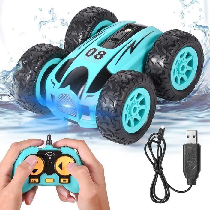 RC Voiture Telecommandé 60km-h 1:18 2.4G 4WD LED Cars Voiture de Course Haute Vitesse Crawler