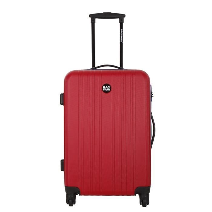 Cabin Max Anode Valise De Cabine Légère - 45 X 36 X 20 Cm, Noir Et Rose