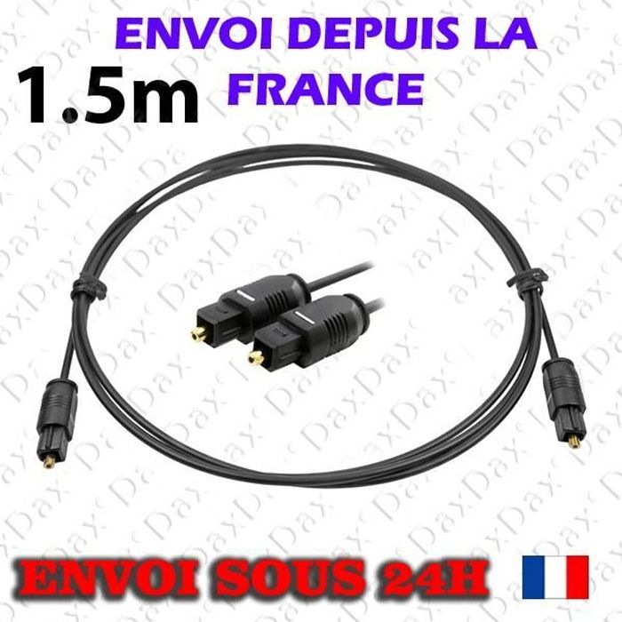 Onster - Câble Audio Nuérique Fibre Optique - Idéal Hoe Cinea - Son