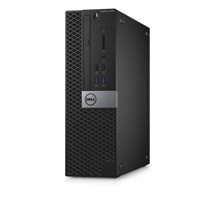 Ordinateur de bureau DELL OptiPlex 3040, 3,2 GHz, Intel® Core™ i5 de 6eme génération, 4 Go, 128 Go, DVD±RW, Windows 7 Professional pas cher Ordinateur de bureau DELL OptiPlex 3040, 3,2 GHz, Intel® Core™ i5 de 6eme génération, 4 Go, 128 Go, DVD±RW, Windows 7 Professional pas cher