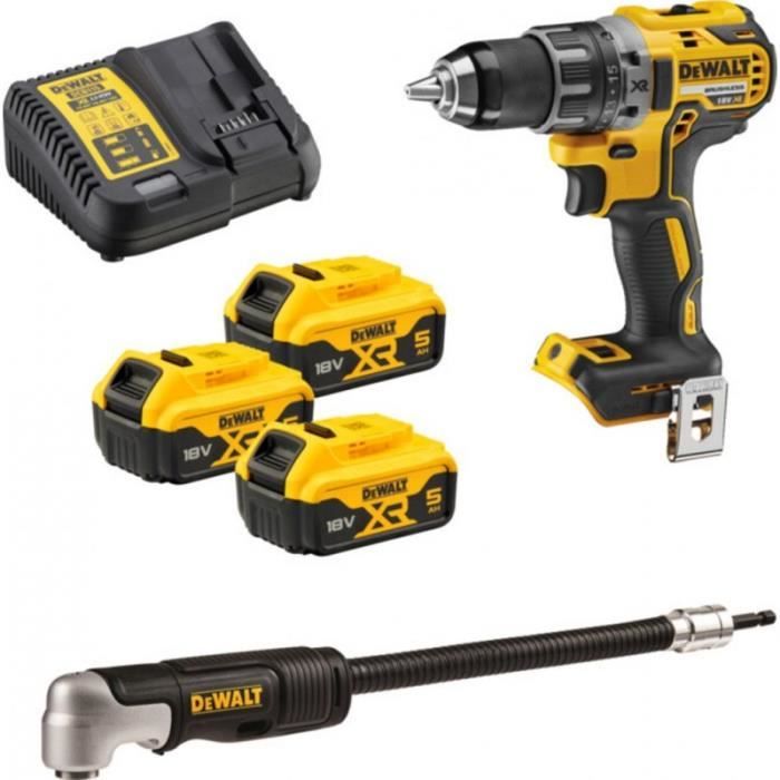 DeWALT Perceuse visseuse sans fil 18V3x5Ah DCD791P3A QW - vue 2