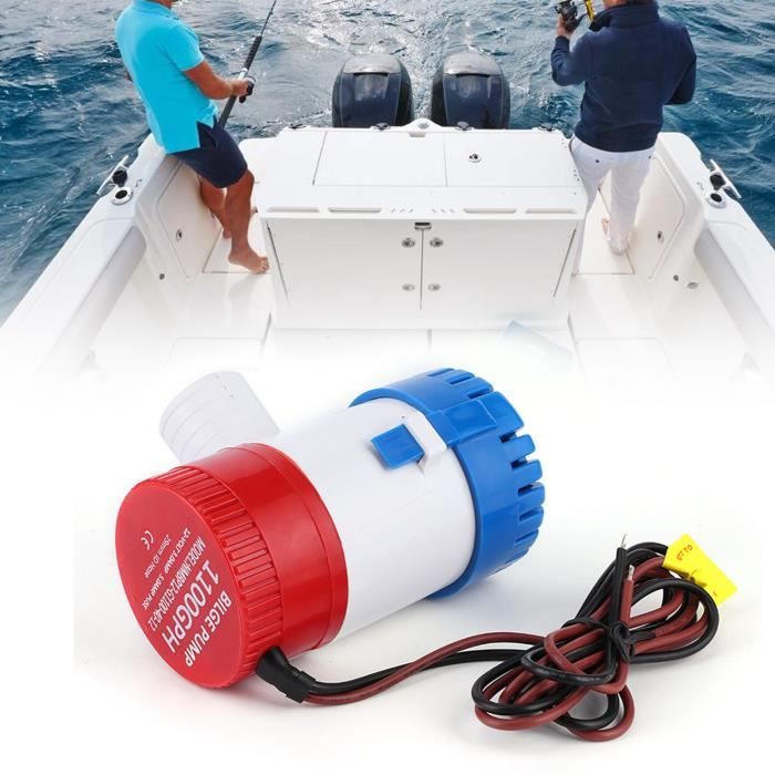 Kit Installation Pompe De Cale Marine Flexible - Tuyau 1,8m + Colliers + Traverse Coque - Pour Bateaux
