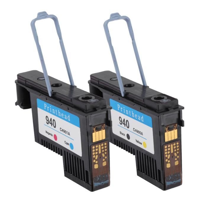 940 BLACK YELLOW PRINTHEAD C4900A fits for HP 8500 8000 8500A A811a A909a A909n