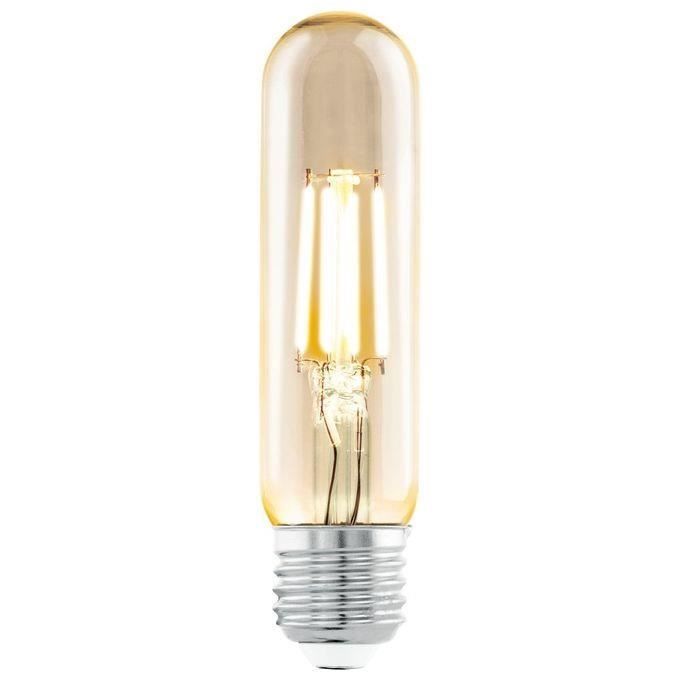 EGLO Ampoule LED tube E27 lampe Edison à incandescence en forme de tige éclairage vintage et rétro 4 watts (correspond à 26