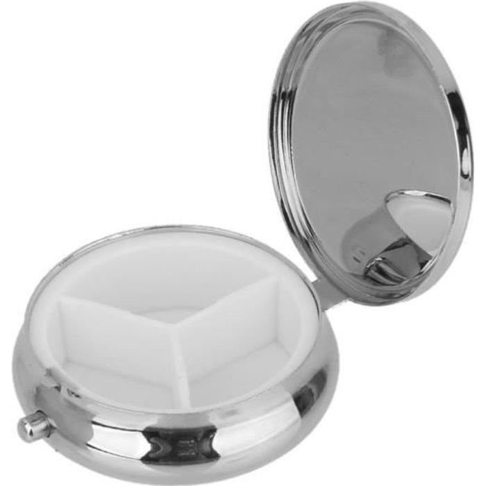 Boîte à Pilules En Bois - Mini Contenant Portable Pour Médicaments Ou Bijoux