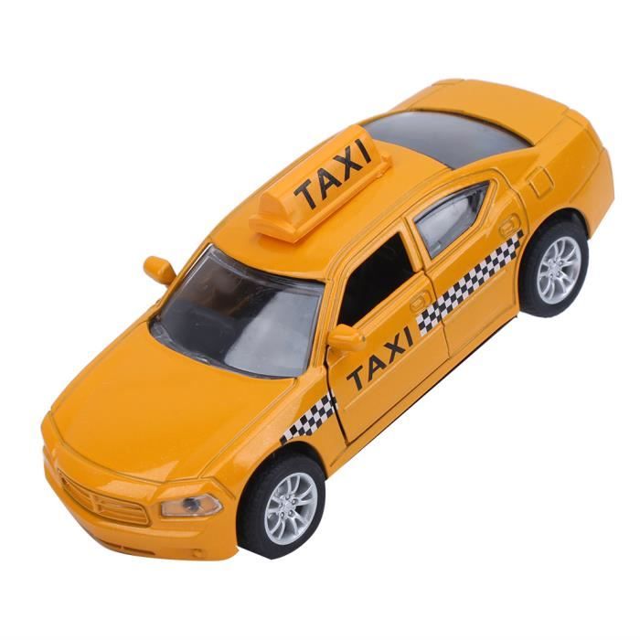 Voiture Taxi new york metal jaune deco - Décoration