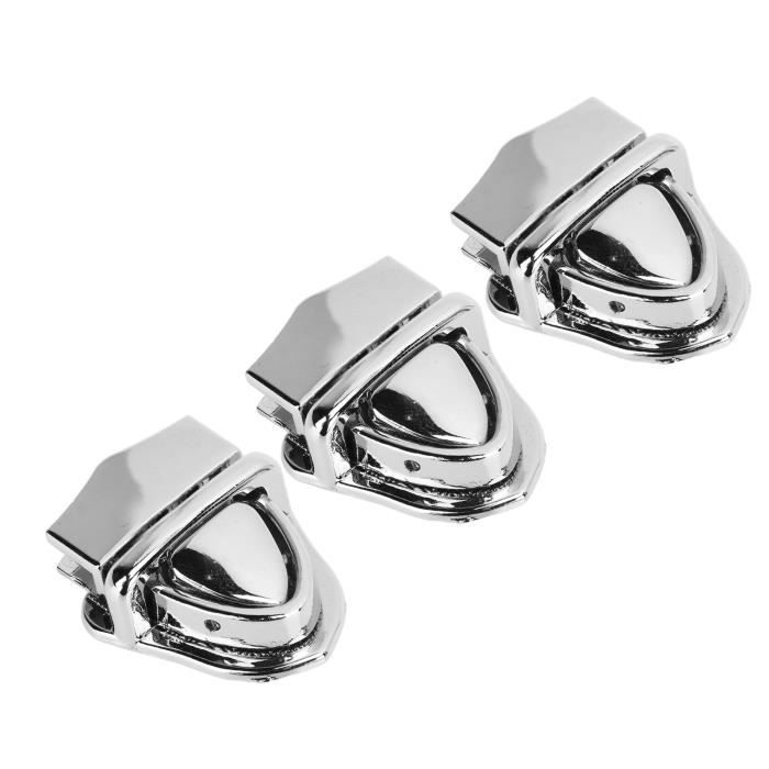 Fermoirs Sac Papillon 6 Pièces - Serrures Métal Pour Sac à Main DIY - Or, Argent, Bronze - 2 Tailles