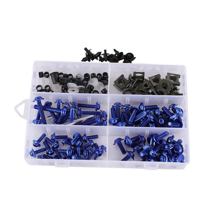 Kit Vis Et écrous Pour Carénage Moto Aprilia – Aluminium Résistant, 195 Pièces (or, Noir, Bleu…) - 2