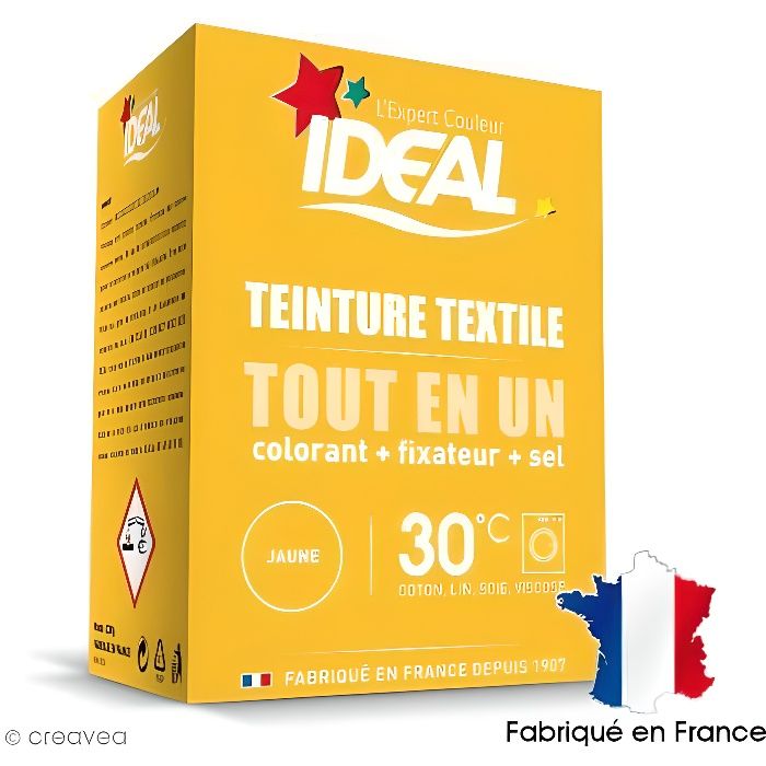 Teinture Textile 2 en 1 Maxi Jean Noir - 350g - Cdiscount Au quotidien