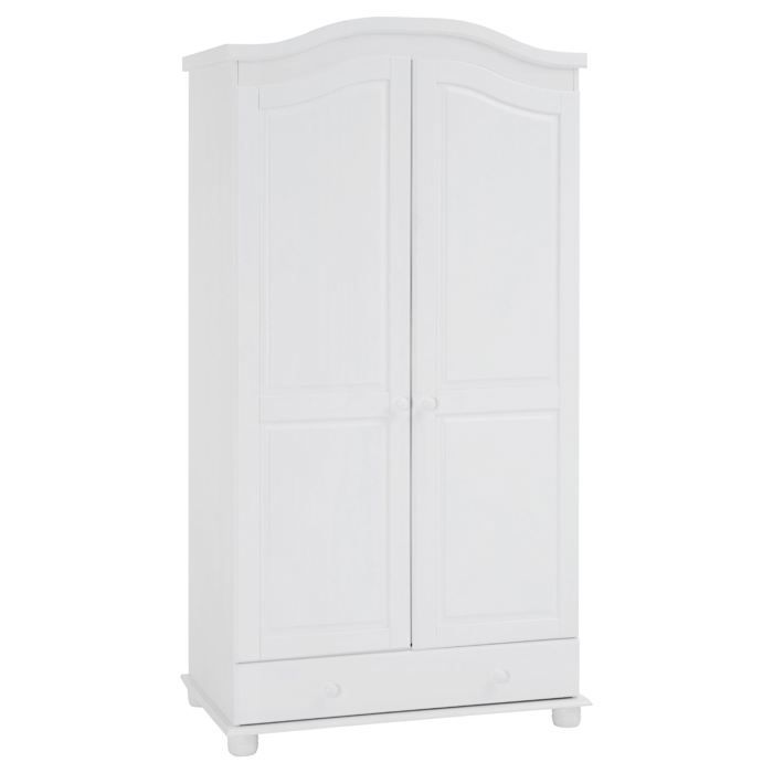 Armoire Bergen Dressing Pour Vetements Avec 2 Portes Penderie 1
