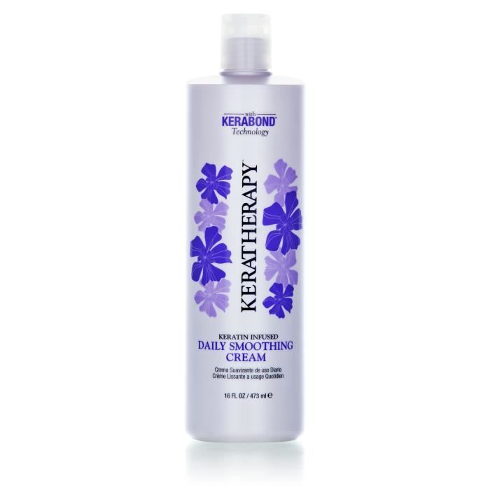 Crème Cheveux KeratinLiss - Lissage, Adoucissant Et Brillant !