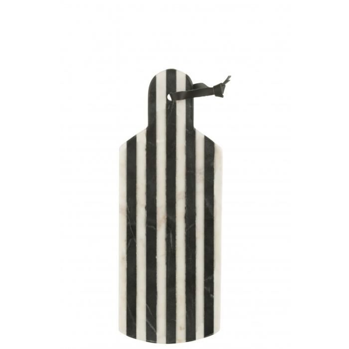Planche à Découper En Marbre Noir 40x30 Cm - Plateau De Service, Motif Marbré, Facile à Nettoyer