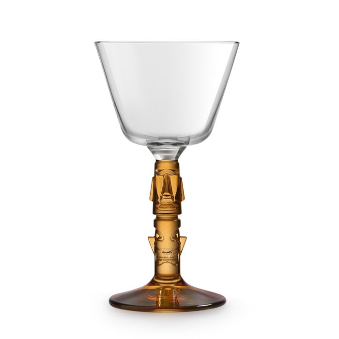Boîte De 12 Verres à Pied Tiki Maitai Libbey - 20 Cl - 9 Cm - Pour Cocktails Exotiques
