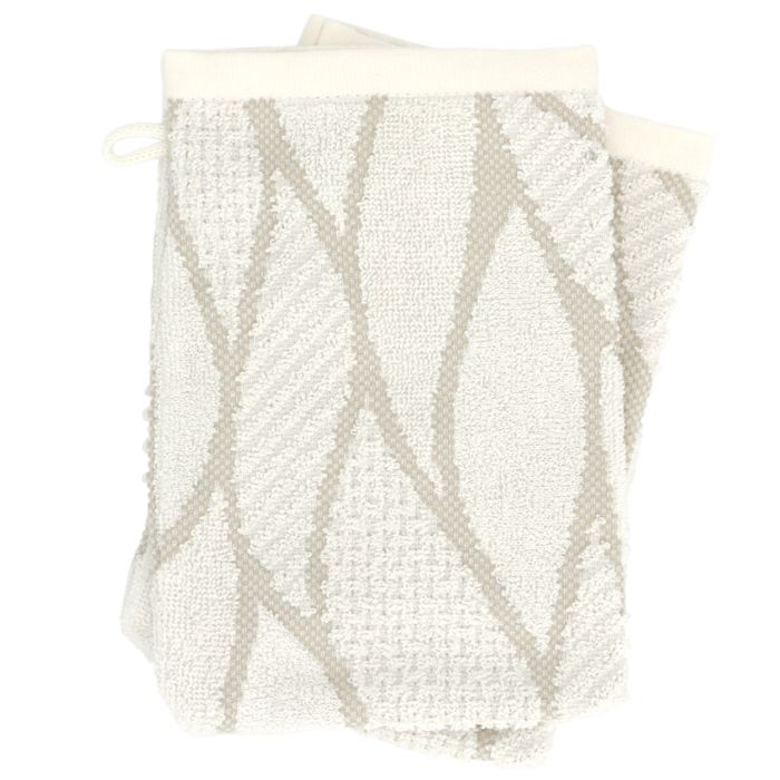 Kidparadise Lot De 10 Gants De Toilette Coton 14x22 Cm – 500 G/m² Épais & Doux – Couleur Beige – Lot Économique Visage & Mains
