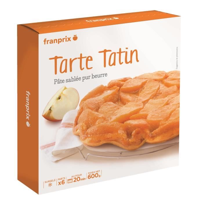 Tarte Tatin Pate Sablee 600 G Franprix Achat Vente Dessert