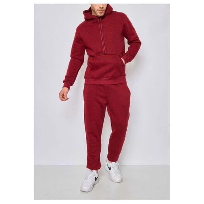 Ensemble survetement Bordeaux Homme