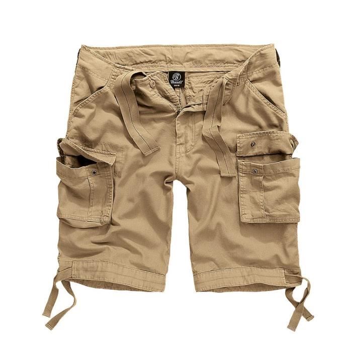 Homme Vêtements Shorts Shorts fluides/cargo Short droit à poches cargo Chocoolate pour homme en coloris Vert 