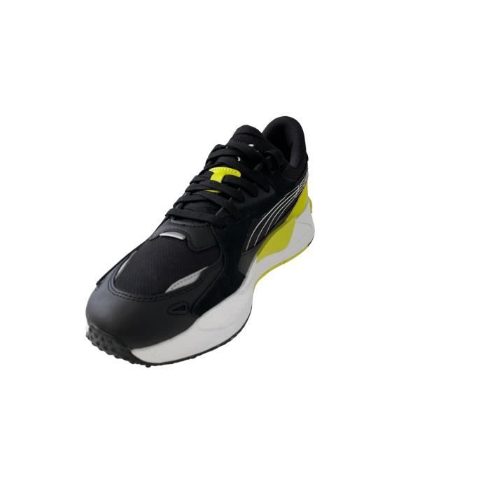 Basket puma noir et jaune 2025