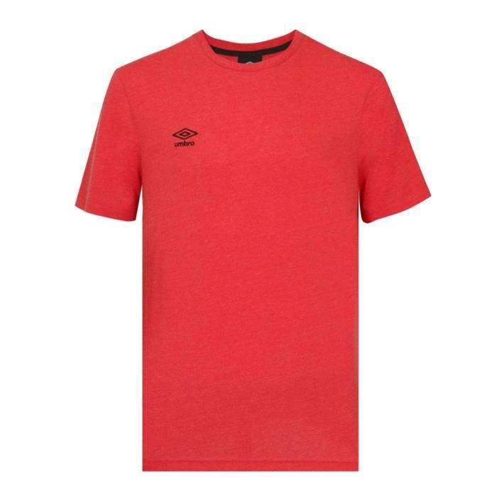 UMBRO T-shirt T-shirt Basic Manches Courtes rouge