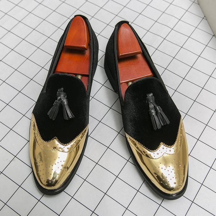 Mocassin Geox U Cosmopolis Homme - Cuir, Semelle Caoutchouc, Style Décontracté Élégant