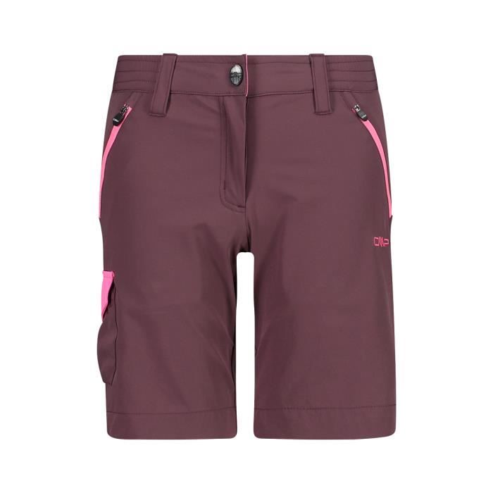 Bermuda en coton léger fille marine | GEMO