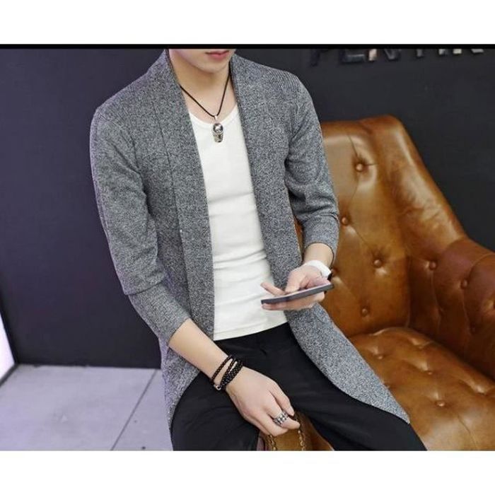 Gilet manche longue hotsell pour homme