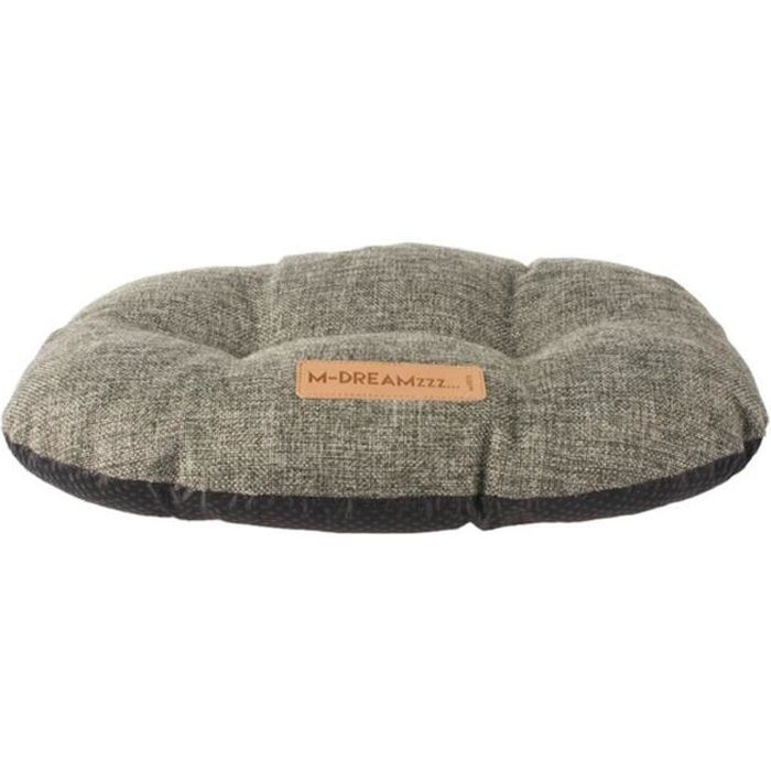 Comparer les prix de MPETS Coussin oval OLERON - Pour chien - M - Gris anthracite