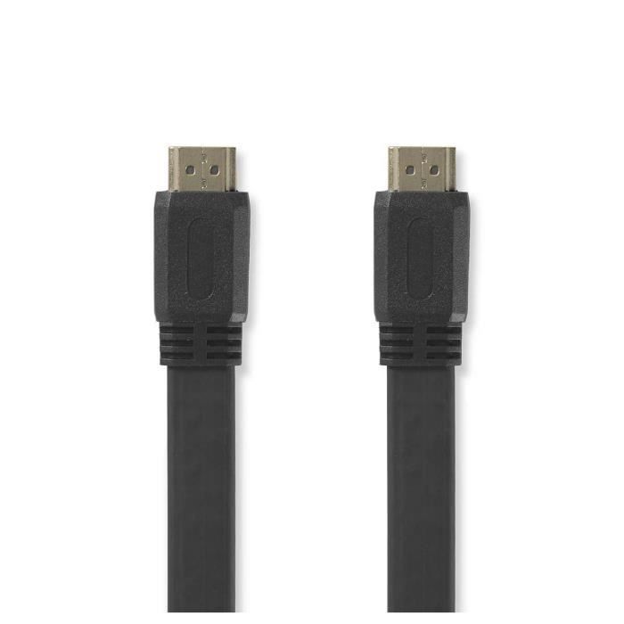Nedis Rallonge HDMI haute vitesse avec Ethernet Noir (3 mètres