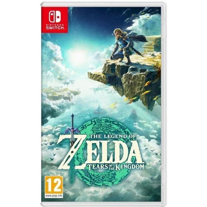 Jeu vidéo - Zelda - Tears of the Kingdom - Aventure - Nintendo Switch - Edition Standard