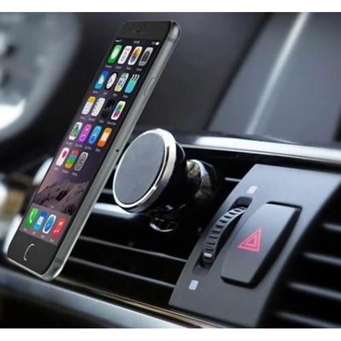 Support Voiture Magnetique Pour Iphone 7 Plus Aimant Noir
