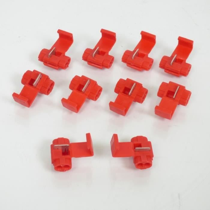 Lot De 100 Cosses Auto-dénudantes JOW - Pour Câbles De 0,75 à 1 Mm² - Connexion électrique