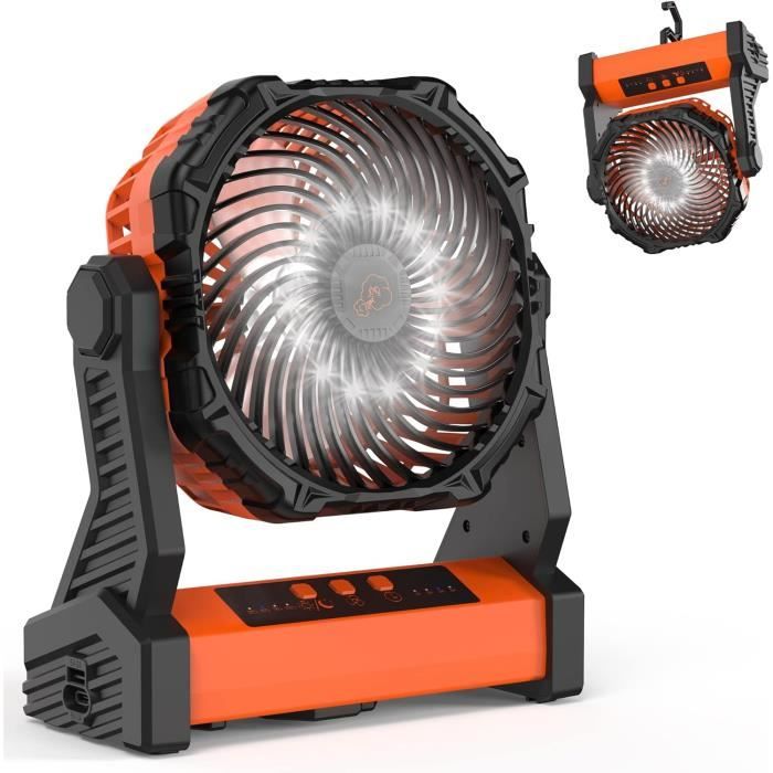 Ventilateur Rechargeable 3 Vitesses Portable main image 1