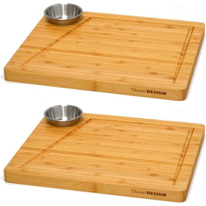 ECHTWERK Bol En Fonte, Plat à Gratin Avec Planche De Service, Poêle à