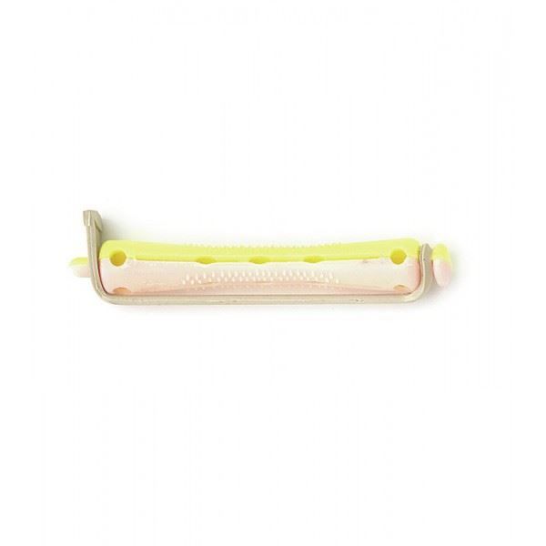 10 Bigoudis Wella Rose Et Jaune 6,5 Mm Pour Permanente – Neuf Sous Emballage D’origine