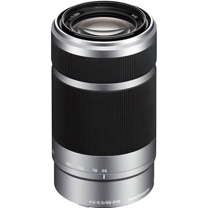Sony SEL 55 210 mm OSS - vue 3