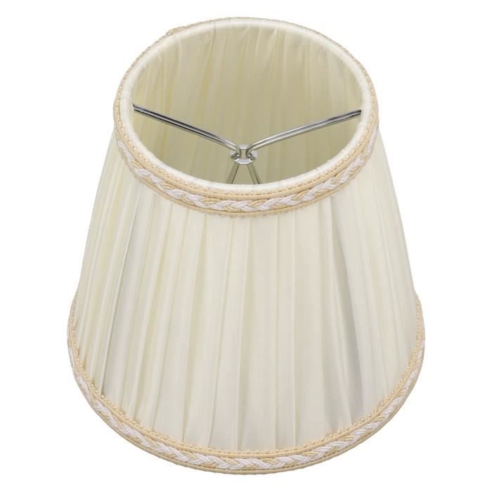 Abat-Jour En Tissu E27, Abat-Jour Simple De Style Européen Résistant À L'Usure, Couvercle De