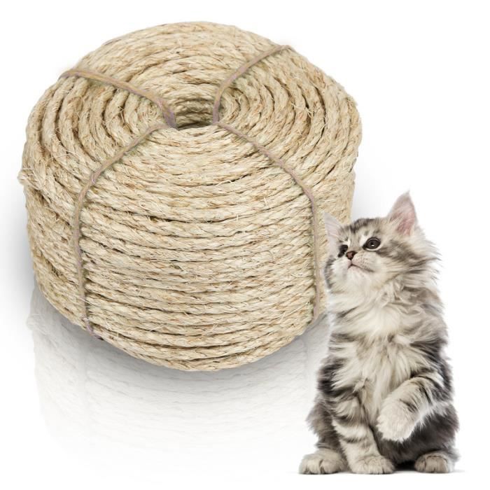 3mm X 50m Corde en Sisal Naturelle,Corde de Jardin pour Réparation et 3mm X 50m Corde en Sisal Naturelle,Corde de Jardin pour Réparation et