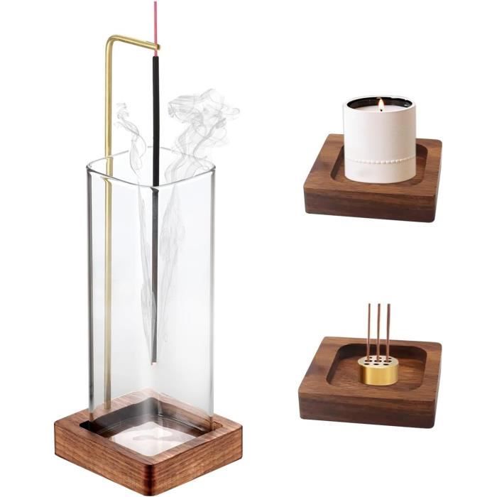 GOTOTOP Récupérateur De Cendres D'encens Porte-encens En Alliage De