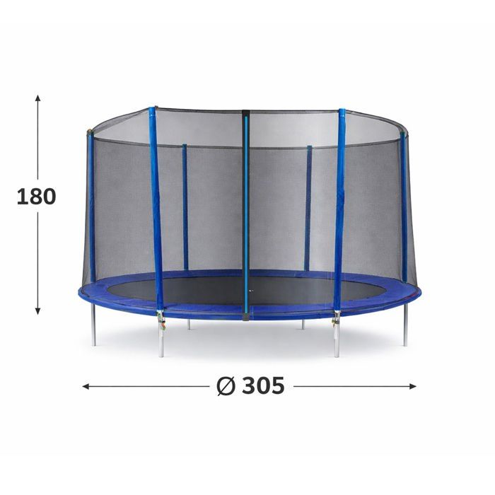 Filet de protection pour trampoline de 305 m