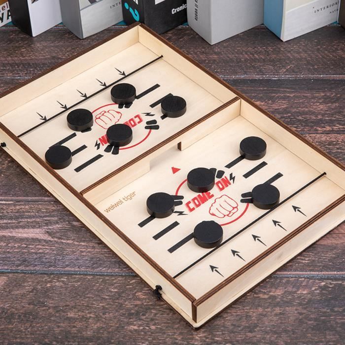 Jeu De Dés En Bois Pour 2 à 4 Joueurs – Plateau Avec 2 Dés – Antidérapant – éducatif Et Nomade