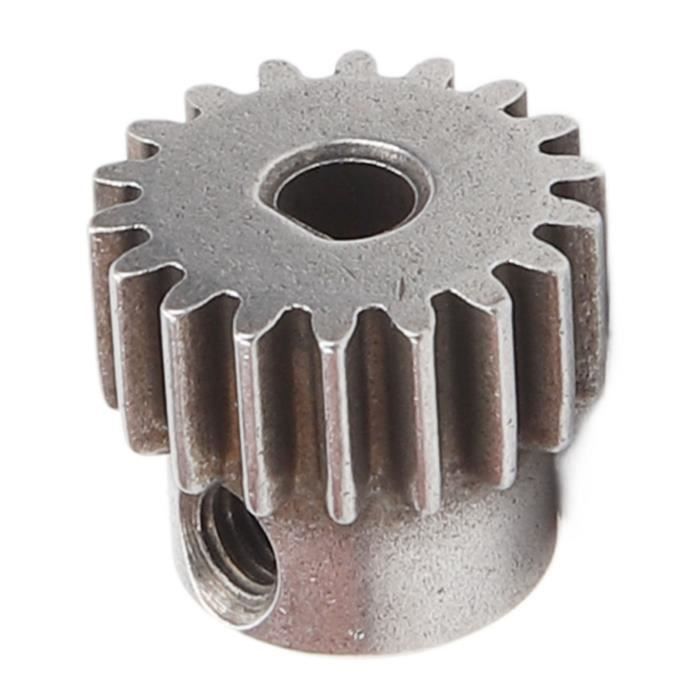 VGEBY Lot De 3 Pignons Moteur RC 48P 14T 16T 18T – Métallurgie Des Poudres Antirouille, Pour Moteur Brushless 1/10 Axe 3.175mm