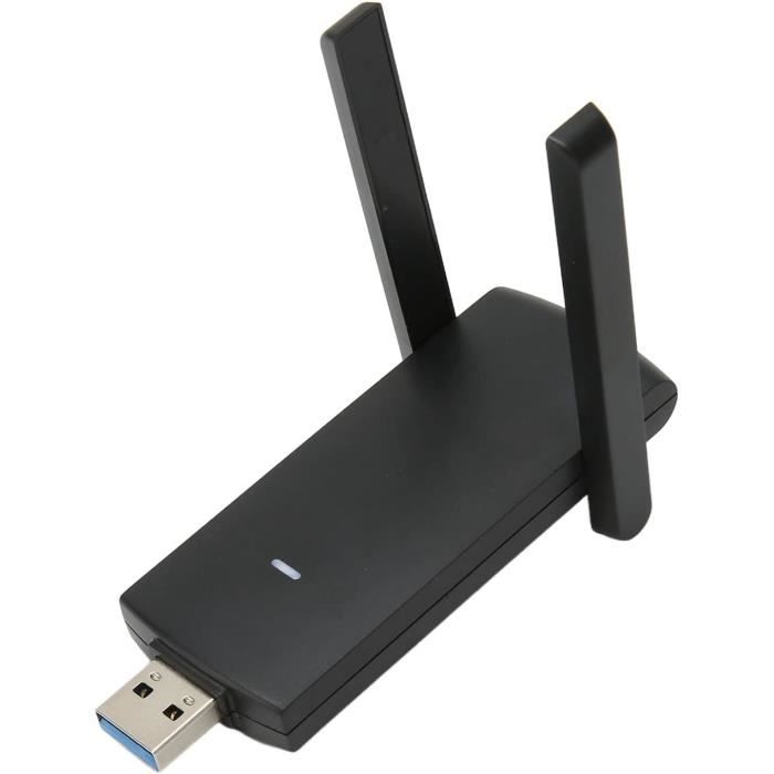 Dbi Computer Cable Adaptateur WiFi sans Fil USB 3.0 1300 Mbps pour PC avec 2 Antennes 5 ...