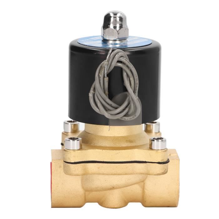 Électrovanne Laiton 3-voies 230V Corps Cône Extérieur DN 1,2mm Prise