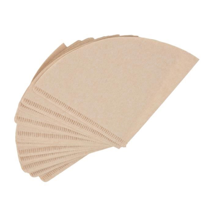 Filtre Cafetière Goutte à Goutte Filtres à Café Cône Non Blanchi 100 Pièces - Pour Cafetière Goutte à Goutte 2-4 Tasses Filtres Café Cône Papier Filtre Cafetière Goutte à Goutte Filtres à Café Cône Non Blanchi 100 Pièces - Pour Cafetière Goutte à Goutte 2-4 Tasses Filtres Café Cône Papier